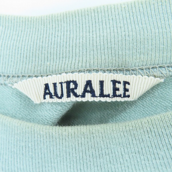 実際に弊社で買取させて頂いたAURALEE/オーラリー SUPER HIGH GAUGE SWEAT BIG P/O/スウェット A8SP01NU/4の画像 2枚目