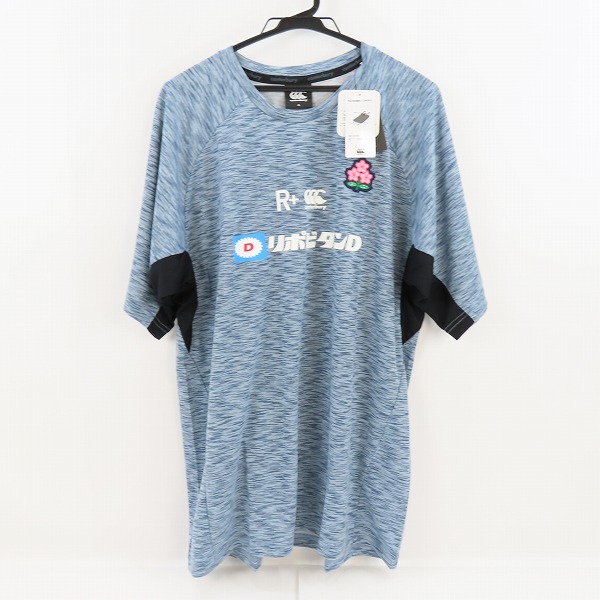実際に弊社で買取させて頂いた【未使用】CANTERBURY/カンタベリー ラグビー日本代表 /JAPAN L/S WORKOUT TEE/ワークアウト Tシャツ R34087JPB/4L