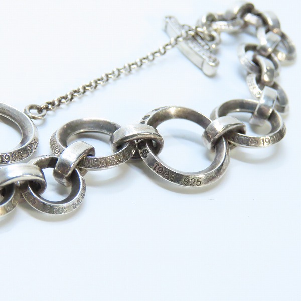 実際に弊社で買取させて頂いたCHROME HEARTS/クロムハーツ Oリングブレスレット ｗ/ベビーファットチャームの画像 7枚目