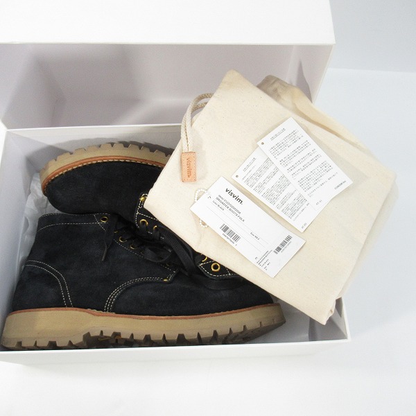 実際に弊社で買取させて頂いたVISVIM/ビズビム 23SS BRIGADIER BOOTS-FOLK レースアップブーツ 0123102002006/9.5の画像 7枚目