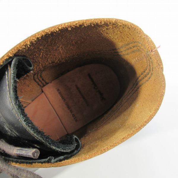 実際に弊社で買取させて頂いたRED WING×Nigel Cabourn/レッドウィング×ナイジェル ケーボン マンソン B-5 チャッカ ブーツ 4633 8Dの画像 4枚目