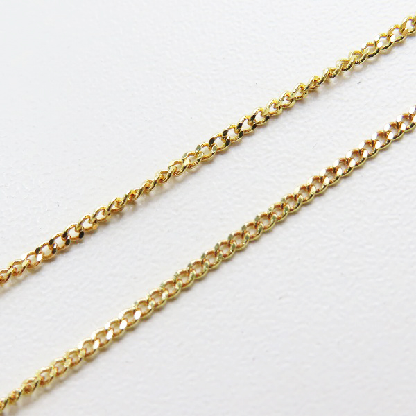 実際に弊社で買取させて頂いたChristian Dior/クリスチャンディオール ラウンド型 ラインストーン ネックレスの画像 4枚目