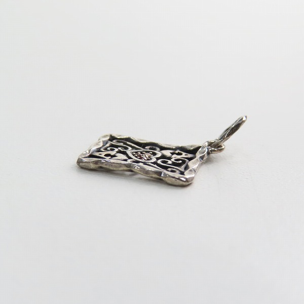 実際に弊社で買取させて頂いた【ギャラ付き】KONRON/コンロン アリスインワンダーランド トランプ ペンダントトップの画像 3枚目