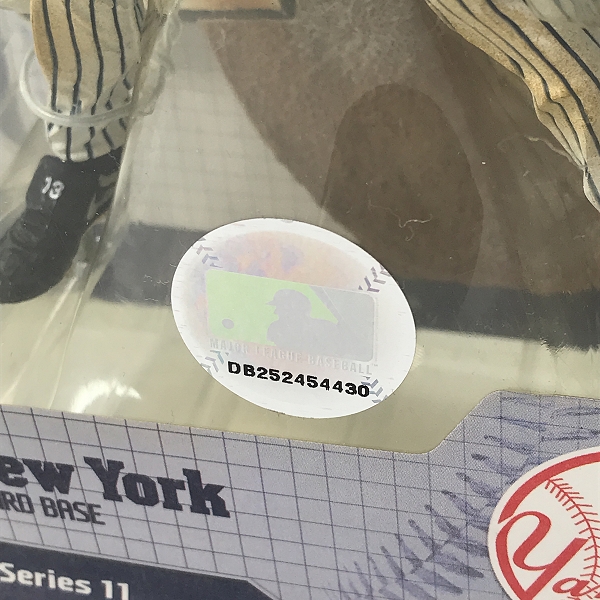 実際に弊社で買取させて頂いた【未開封】McFARLANE TOYS/マクファーレントイズ  ニューヨークヤンキース #13 ALEX Rodriguez フィギュアの画像 5枚目