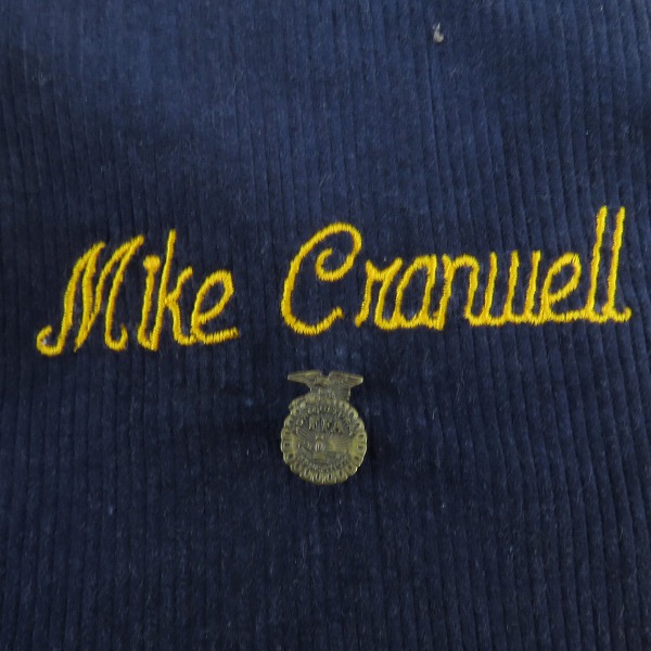 実際に弊社で買取させて頂いたNATIONAL FFA/アメリカ国立農業学校 ファーマーズ ヴィンテージ/ビンテージ コーデュロイ ジャケット lot.100/42の画像 7枚目