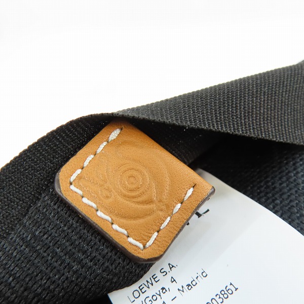 実際に弊社で買取させて頂いたLOEWE/ロエベ ロゴ エンブロイダリー ベースボールキャップ K664P99X07の画像 8枚目