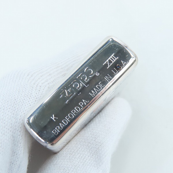 実際に弊社で買取させて頂いたZIPPO/ジッポー HARLEY DAVIDSON/ハーレーダビッドソン 95th Anniversary/95周年シリアル入り イーグル 1997年製の画像 2枚目