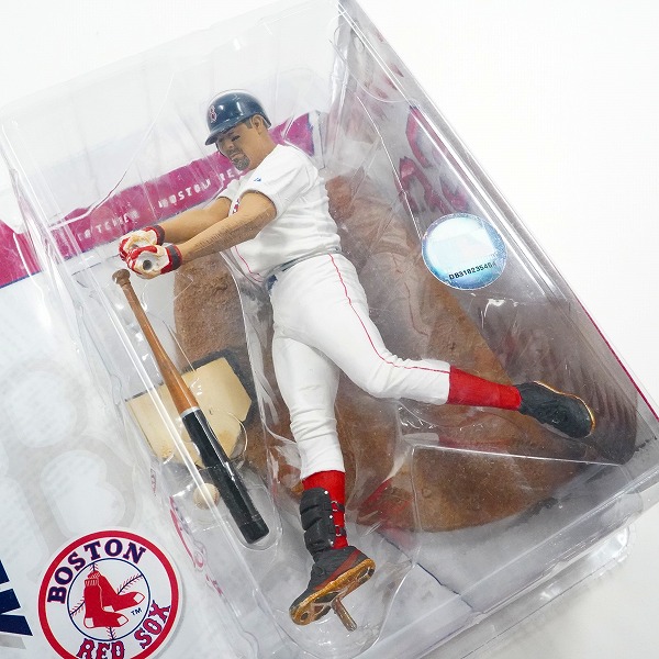 実際に弊社で買取させて頂いた【未開封】McFARLANE/マクファーレン ボストン・レッドソックス #33 JASON VARITEX ジェイソン・バリテック フィギュアの画像 3枚目