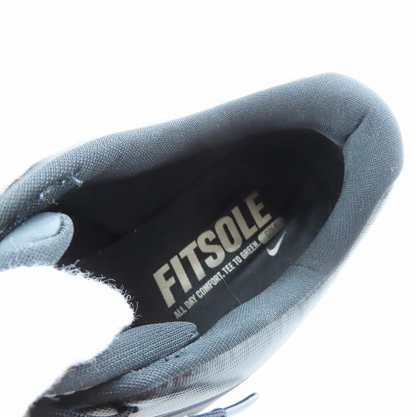 実際に弊社で買取させて頂いたNIKE GOLF/ナイキゴルフ ワイド エアズーム ビクトリー ゴルフシューズ ブラック AQ1523-001 /27.5cmの画像 4枚目