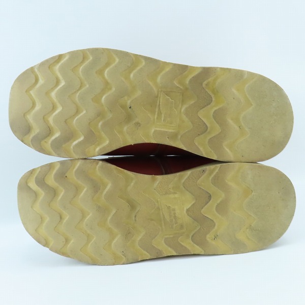 実際に弊社で買取させて頂いたRED WING/レッドウィング 半円犬タグ アイリュッシュセッターブーツ 875/7Eの画像 2枚目