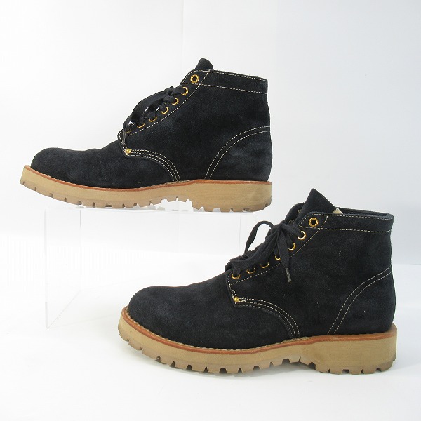 実際に弊社で買取させて頂いたVISVIM/ビズビム 23SS BRIGADIER BOOTS-FOLK レースアップブーツ 0123102002006/9.5の画像 3枚目