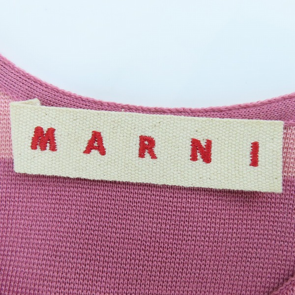 実際に弊社で買取させて頂いたMARNI/マルニ 刺繍ワッペン ワンピース TTMDW05Q00FCN53の画像 2枚目