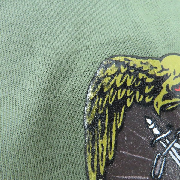 実際に弊社で買取させて頂いたNEIGHBORHOOD/ネイバーフッド 24aw ラバープリントTシャツ NH. TEE LS-17/Mの画像 7枚目