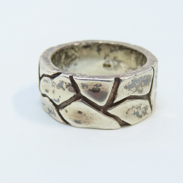 実際に弊社で買取させて頂いたHUNTING WORLD/ハンティングワールド シルバー リング 18-19号の画像 2枚目