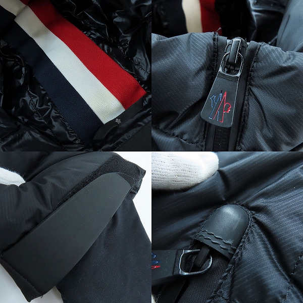 実際に弊社で買取させて頂いたMONCLER GRENOBLE/モンクレール グルノーブル 22AW CAMURAC GIUBBOTTO/ ショート ダウン ジャケット H20971A50540/3の画像 8枚目