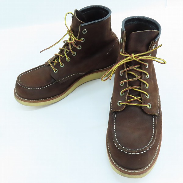 実際に弊社で買取させて頂いたREDWING/レッドウィング クラシックワーク 6インチ モックトゥ ブーツ 8878/US8