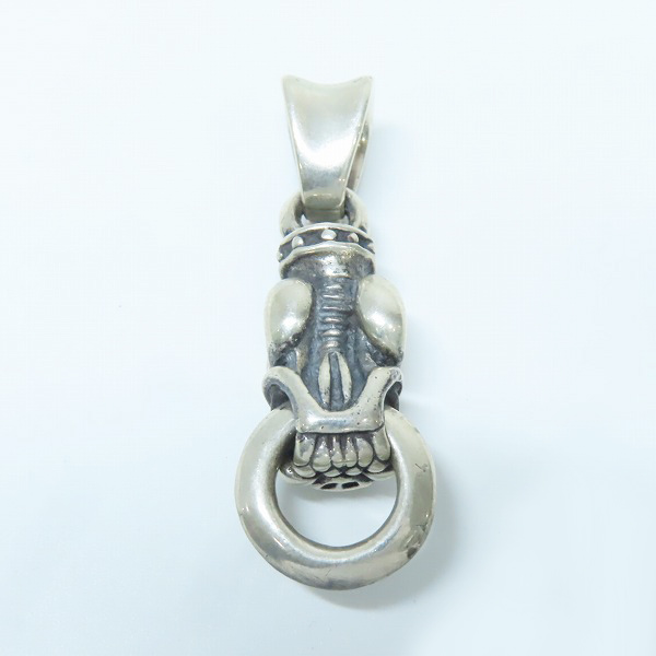 実際に弊社で買取させて頂いた【ギャラ付】TRAVIS WALKER/トラヴィスワーカー BEAST PENDANT/ビースト ペンダント ｗ/ストーンアイズの画像 2枚目