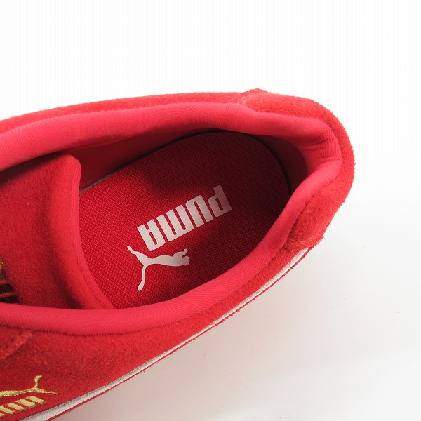 実際に弊社で買取させて頂いた【未使用】PUMA/ プーマ SPEEDCAT OG シューズ PUMA RED-PUMA WHITE 398846 02/29.0の画像 4枚目