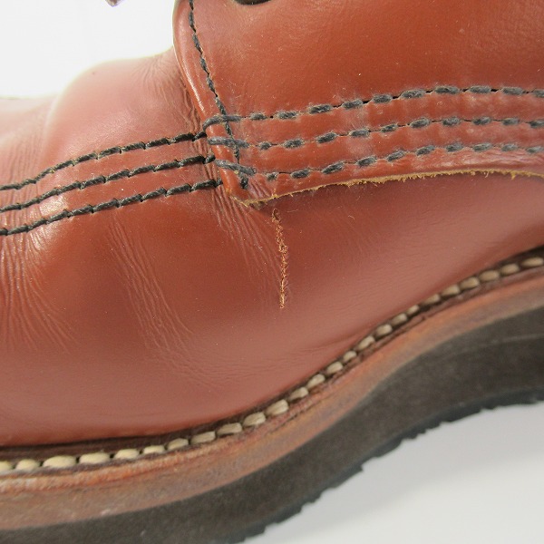 実際に弊社で買取させて頂いたREDWING/レッドウィング 9203 GAREGEMAN/ガレージマン MADEIRA CHAPARRAL/マデイラシャパラル ワークブーツ/7.5の画像 6枚目