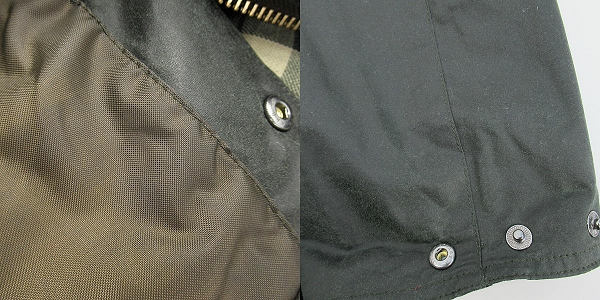 実際に弊社で買取させて頂いた【未使用】Barbour/バブアー OVERSIZED WAX BEDALE/オーバーサイズ ワックス ビデイル 242MWX1679/40の画像 7枚目