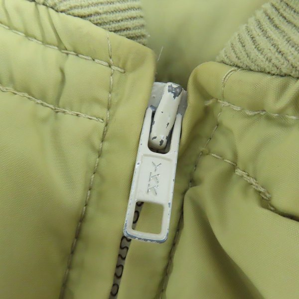 実際に弊社で買取させて頂いたEddie Bauer/エディーバウアー 80S/黒タグ/ヴィンテージ 中綿ベスト 48の画像 7枚目