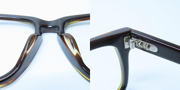 実際に弊社で買取させて頂いたDITA/ディータ whitehall/ホワイトホール 眼鏡 メガネフレーム/アイウェア DRX-2037B-55の画像 3枚目