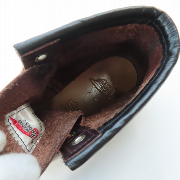 実際に弊社で買取させて頂いたRED WINGレッドウイング 6インチクラシックモックトゥ ブーツ 8847/6.5Eの画像 4枚目