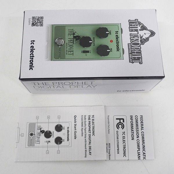 実際に弊社で買取させて頂いたTC ELECTRONIC/TCエレクトロニック The Prophet Digital Delay トゥルーバイパス エフェクター【動作確認済】の画像 8枚目