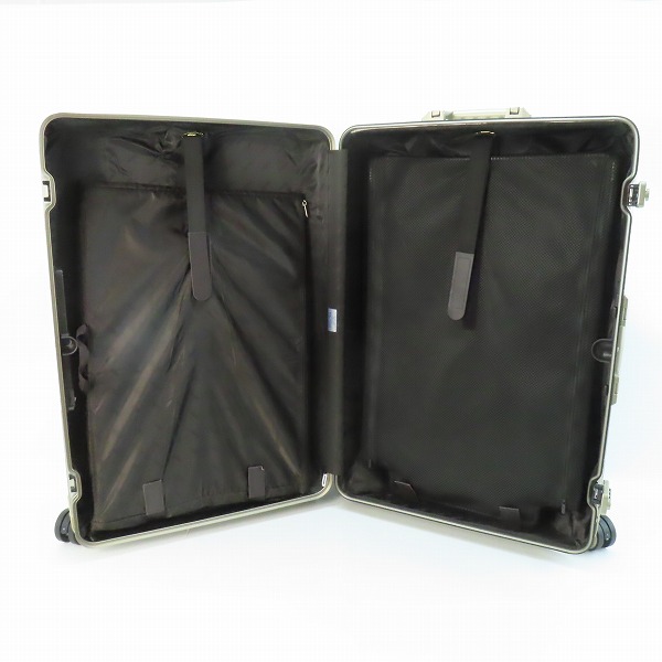 実際に弊社で買取させて頂いたRIMOWA/リモワ トパーズ チタニウム 4輪 キャリーケース/スーツケース 924.77/98Lの画像 3枚目