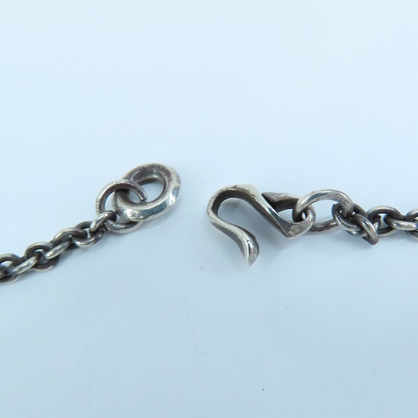 実際に弊社で買取させて頂いた【キャラ付き】LEATHERS & TREASURES/レザーズアンドトレジャーズ フレームハート ペンダント/ネックレスの画像 5枚目