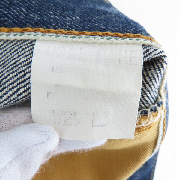 実際に弊社で買取させて頂いた(3)【未使用】SUGAR CANE/シュガーケーン  デニムパンツ M41200E/29-34の画像 3枚目