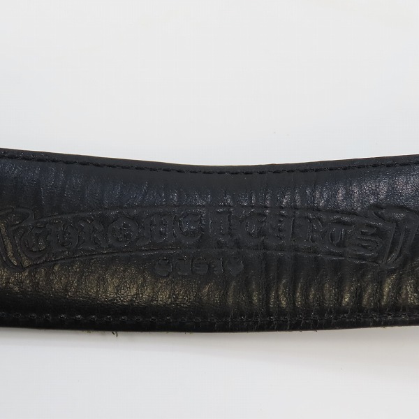実際に弊社で買取させて頂いたCHROME HEARTS/クロムハーツ BLT CLASSIC 3PC/3ピースクラシック ベルト/36の画像 5枚目