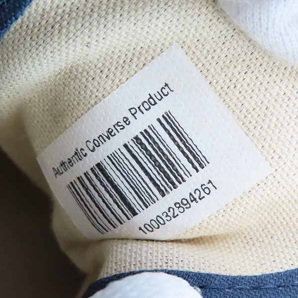 実際に弊社で買取させて頂いた CONVERSE/コンバース JACK PURCELL/ジャックパーセル LOW M7137/8.5の画像 5枚目