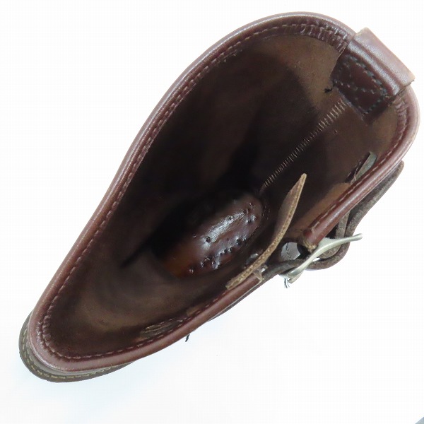 実際に弊社で買取させて頂いたWESCO/ウエスコ レザー エンジニアブーツ/8Eの画像 4枚目