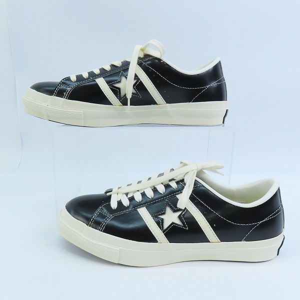 実際に弊社で買取させて頂いたCONVERSE/コンバース JACK STAR RETRO /ジャックスター レトロ ブラック/ホワイト/8の画像 3枚目