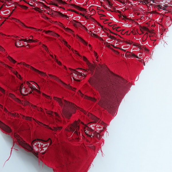 実際に弊社で買取させて頂いたchildren of the discordance × poliquant/チルドレンオブザディスコーダンス×ポリクワント バンダナ キルティング パンツの画像 7枚目