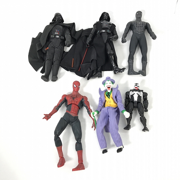実際に弊社で買取させて頂いた【おまとめ】MARVEL/マーベル 他 スパイダーマン/バットマン/スターウォーズ 等 フィギュアの画像 1枚目