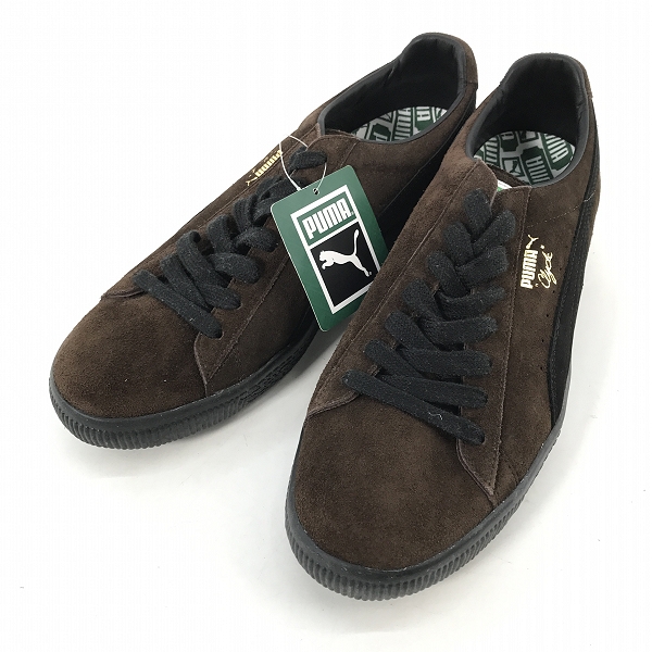 実際に弊社で買取させて頂いた【未使用】PUMA × KICKS LAB. JAPAN CLYDE/プーマ×キックスラボ スエード スニーカー/シューズ 367716-01/28