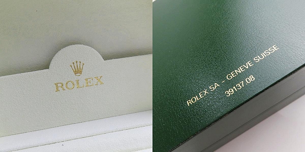 実際に弊社で買取させて頂いたROLEX/ロレックス 旧型/空箱/ボックス Mサイズの画像 5枚目