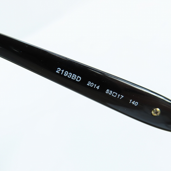 実際に弊社で買取させて頂いたBVLGARI/ブルガリ メガネフレーム アイウェア 2193BDの画像 4枚目