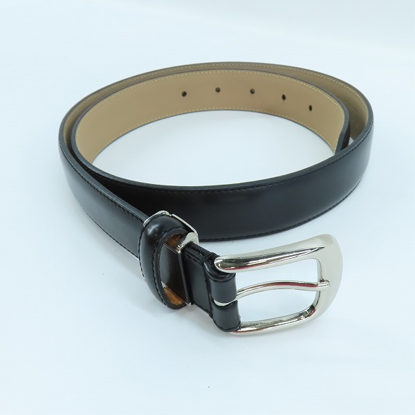 実際に弊社で買取させて頂いたREGAL/リーガル レザーベルト ブラック