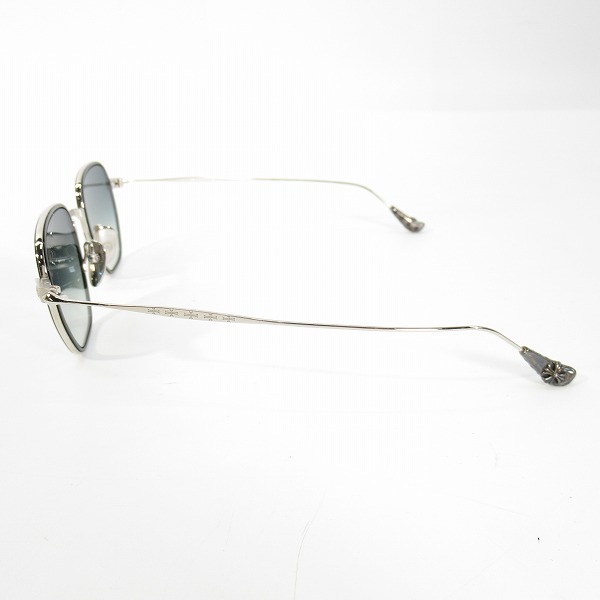 実際に弊社で買取させて頂いたCHROME HEARTS/クロムハーツ BONE PRONE I サングラス/アイウェア レザーケース付きの画像 1枚目