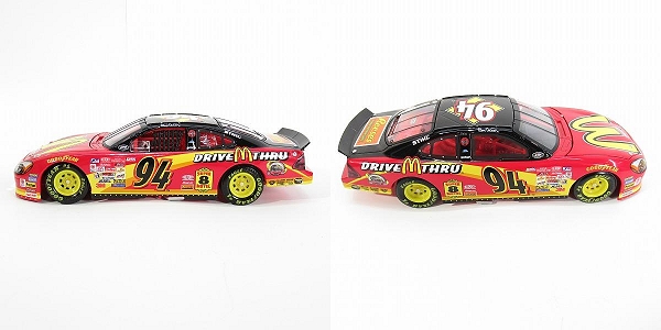 実際に弊社で買取させて頂いたACTION/アクション 1/24 Bill Elliott ＃94 McDonald's 2000 Tauraus フォード トーラス マクドナルド ミニカーの画像 3枚目