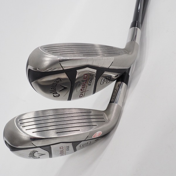 実際に弊社で買取させて頂いたCallaway/キャロウェイ DIABLO EDGE TOUR/ディアブロエッジ ツアー ユーティリティ U2/18°,U3/21° 2本セット FLEX:Sの画像 4枚目