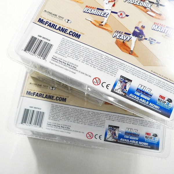 実際に弊社で買取させて頂いた【未開封】McFARLANE TOYS/マクファーレントイズ ニューヨーク・ヤンキース #11 GARY SHEFFIELD フィギュア 2点セットの画像 7枚目