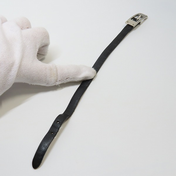 実際に弊社で買取させて頂いたHERMES/エルメス レザーブレスレット の画像 8枚目