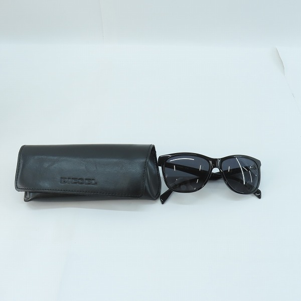 実際に弊社で買取させて頂いたDIESEL/ディーゼル サングラス/アイウェア DL0222 Col.01Aの画像 9枚目