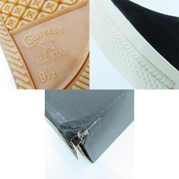 実際に弊社で買取させて頂いたCONVERSE/コンバース SKATEBOADING CS SLIP-ON SK/シェブロンスター スリッポン スケート 1SC654/28の画像 6枚目