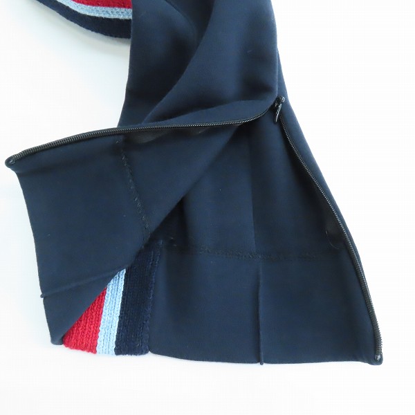 実際に弊社で買取させて頂いたBURBERRY LONDON ENGLAND/バーバリーロンドンイングランド ニットジャケット/サイドラインパンツ セットアップ S/Mの画像 6枚目