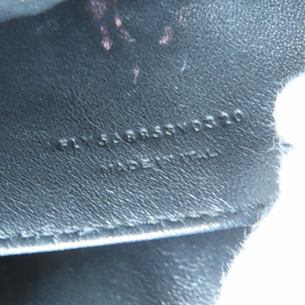 実際に弊社で買取させて頂いたSAINT LAURENT PARIS/サンローランパリ ベイビーカバス YSLロゴ 2WAY ショルダー/ミニトートバッグの画像 5枚目